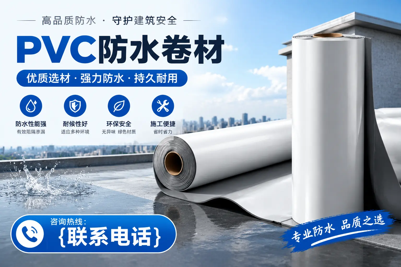 PVC防水卷材的选购技巧与注意事项，助您在海北找到合适产品