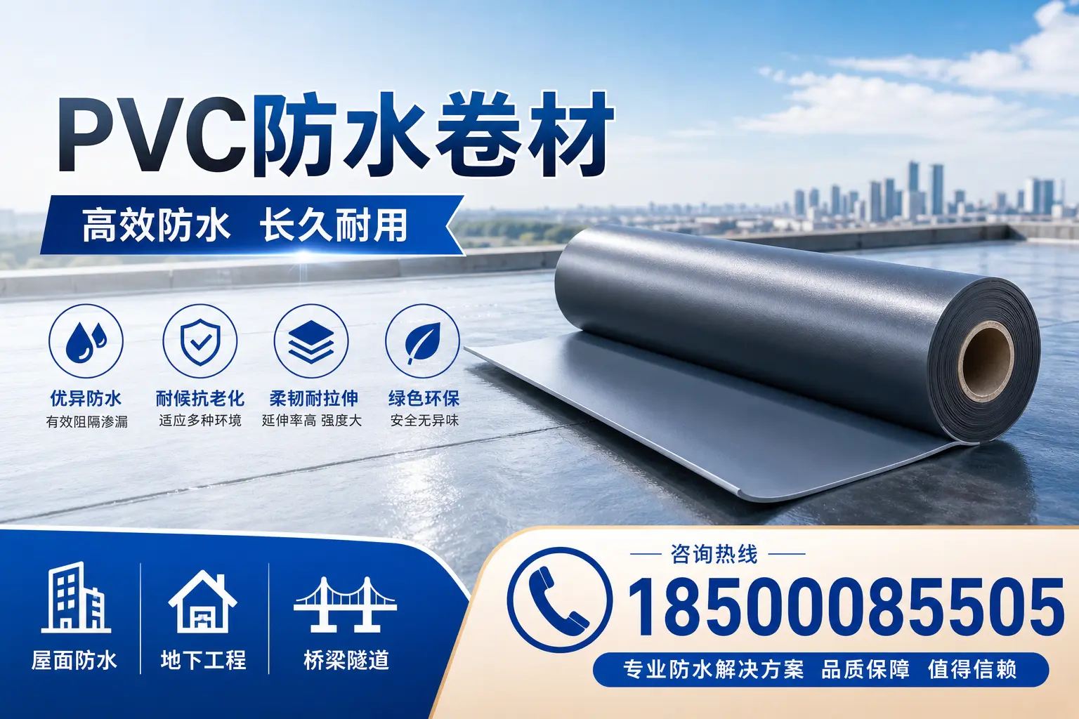 如何选择优质的pvc防水卷材?海北的专家建议